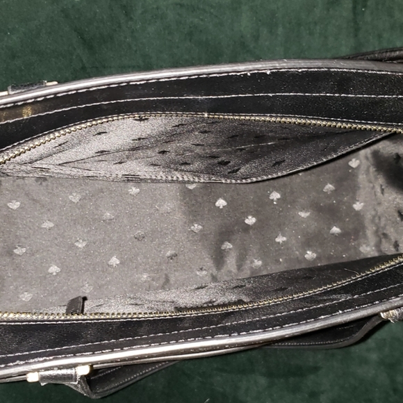 Kate Spade Black Tote Style Purse - Picture 3 of 4